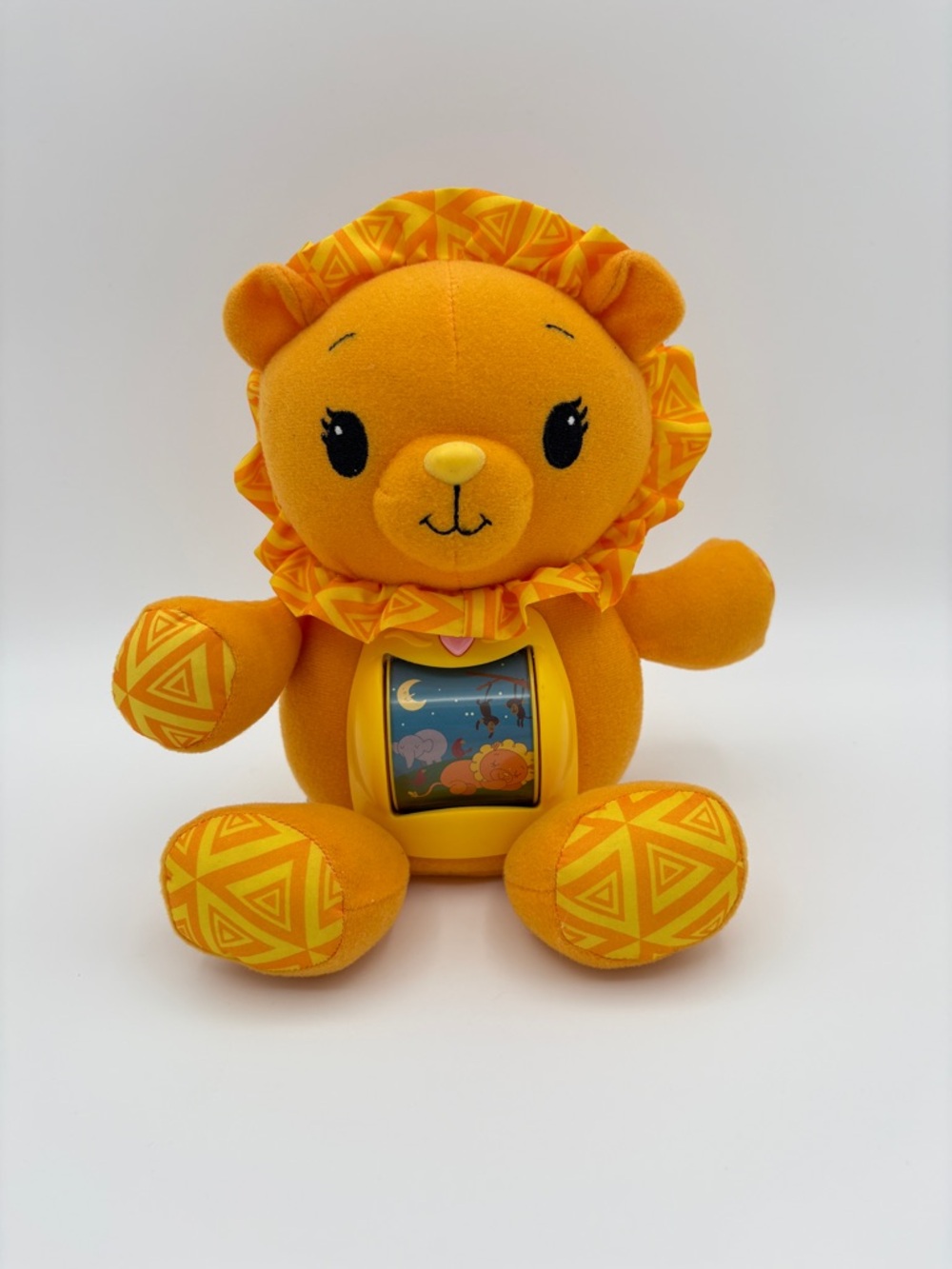 LeapFrog Appy Lion 2007 Vintage Plush Working Lights Sound Baby Toy